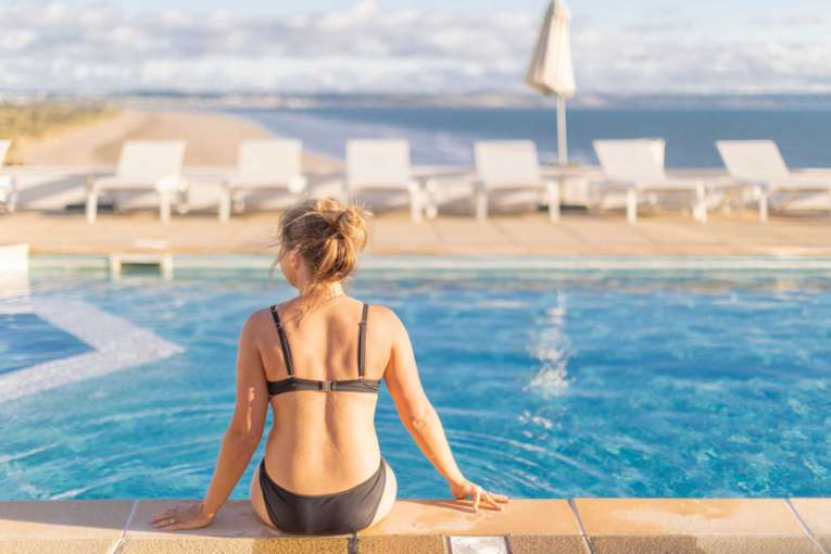 Outdoor Pool at Saunton Sands Hotel