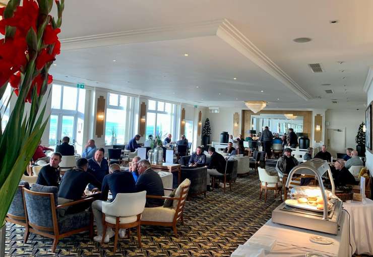 Lunch served in our Terrace Lounge for our golfers 
