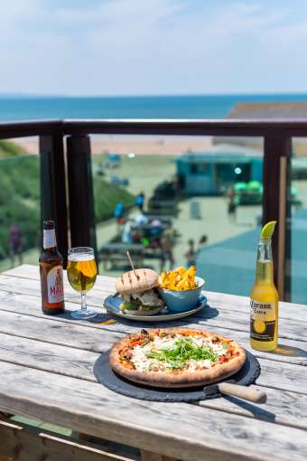 Beachside Grill Burger & Pasta with view