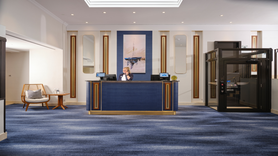 Reception Area at Saunton Sands Hotel