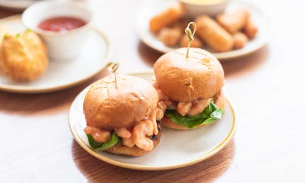 Saunton Sands Prawn Marie Rose Sandwiches