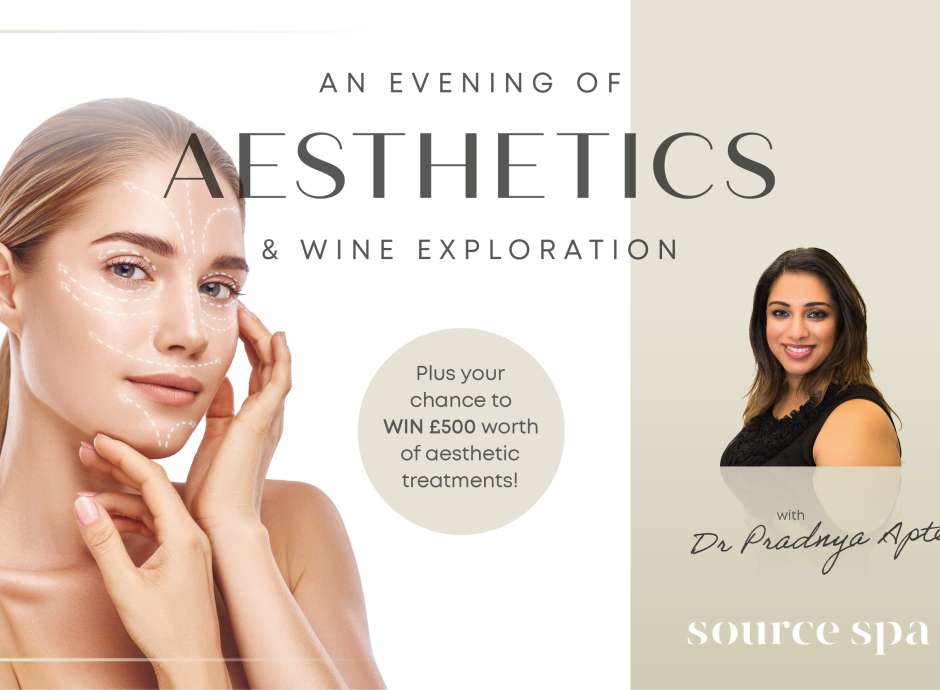 Saunton Sands Aesthetic & wine night poster