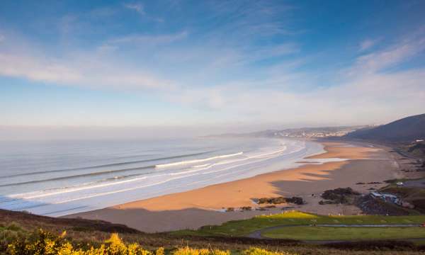 Putsborough Sands and Woolacombe Beach North Devon