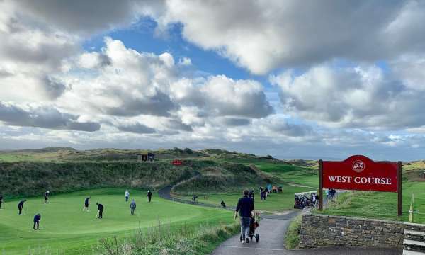 West course at Saunton Golf Club
