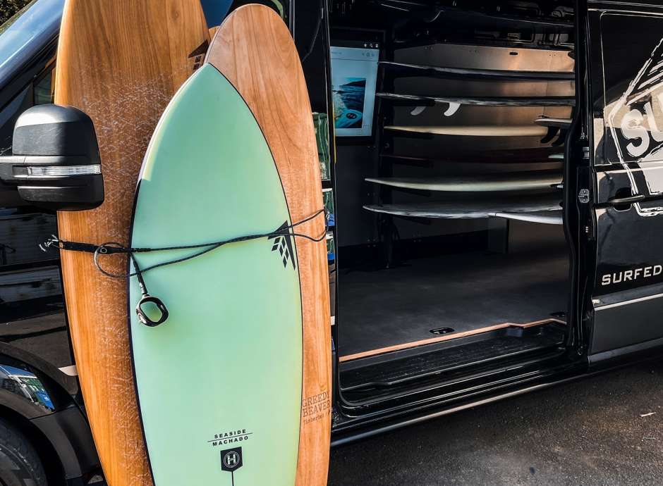 Surf boards from surfed out
