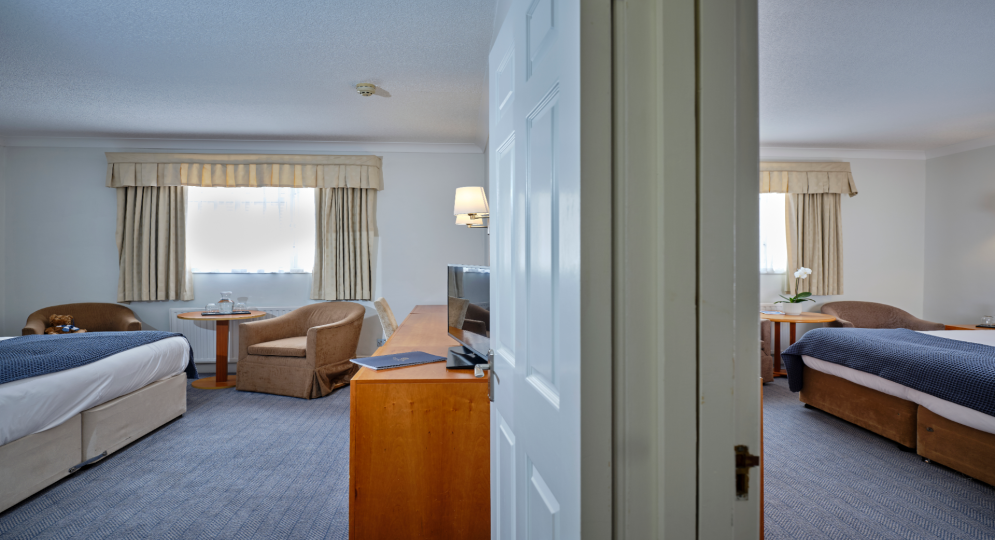 Interconnecting room at Saunton Sands Hotel